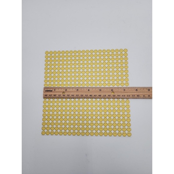 Smiley Faces Blotter Art Print/ Sheet/ Page Psychedelic Art Print - Picture 3 of 6